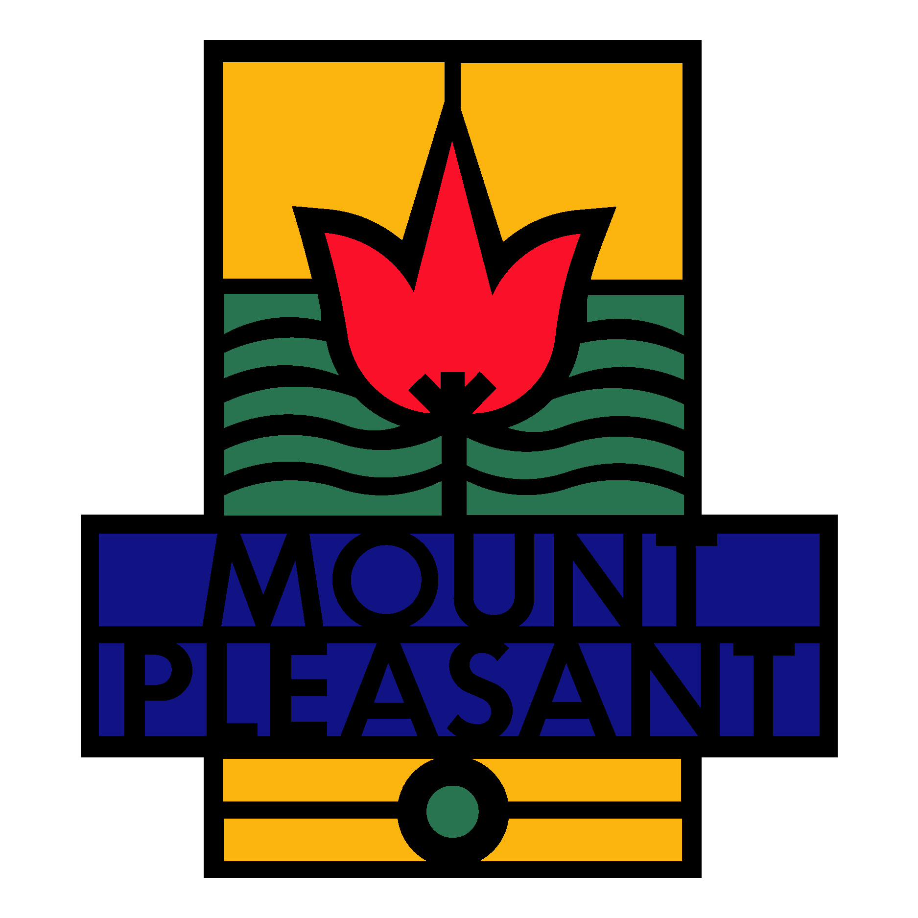 Mount Pleasant Logo Vector Logo